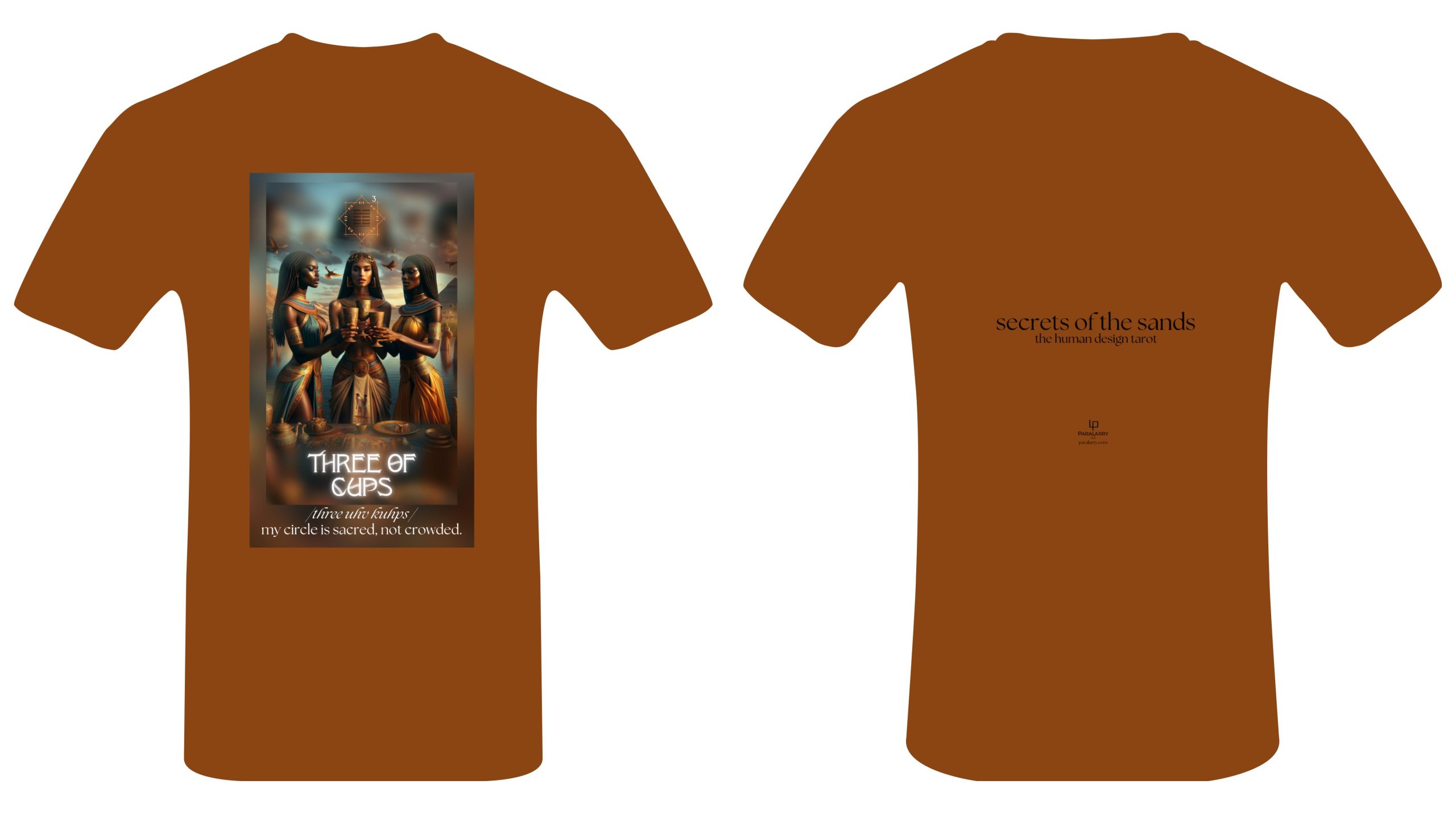 (Medium Unisex) Three of Cups T-Shirt