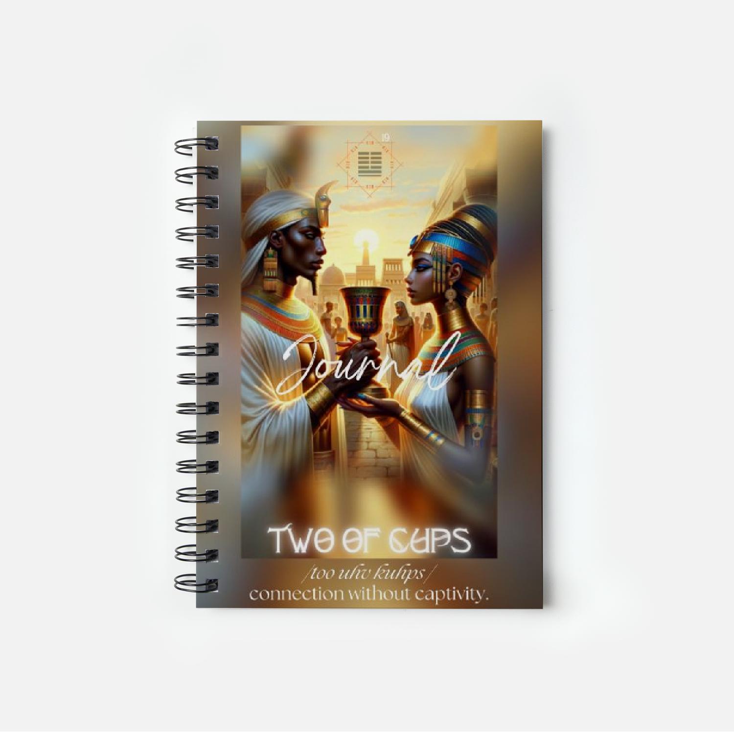 Two of Cups Tarot Journal