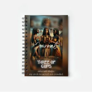 Three of Cups Tarot Journal